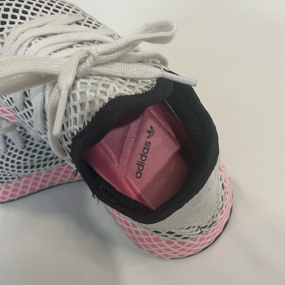 Adidas Deerupt Sneakers Pull-on Running Shoes, Stretchy Size 6.5 - Picture 12 of 14